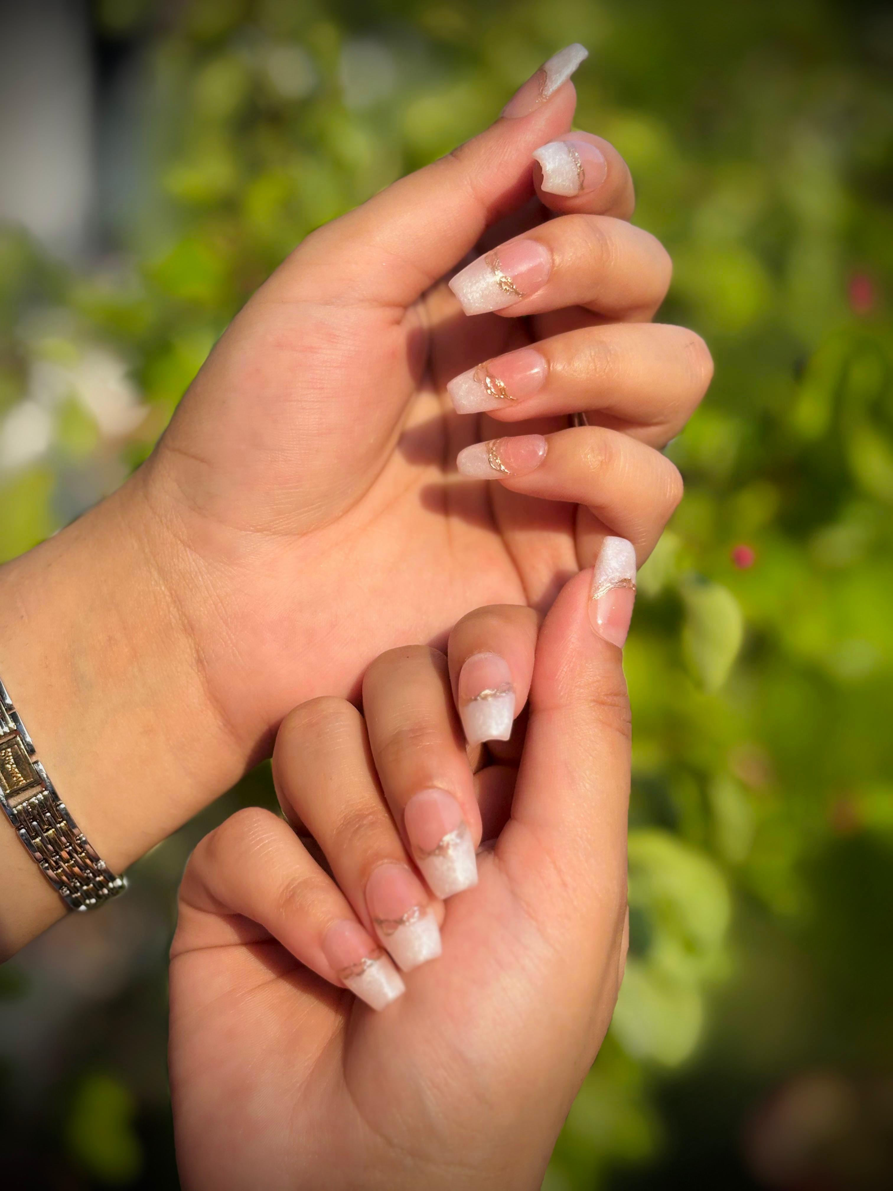 French + Gold Tips