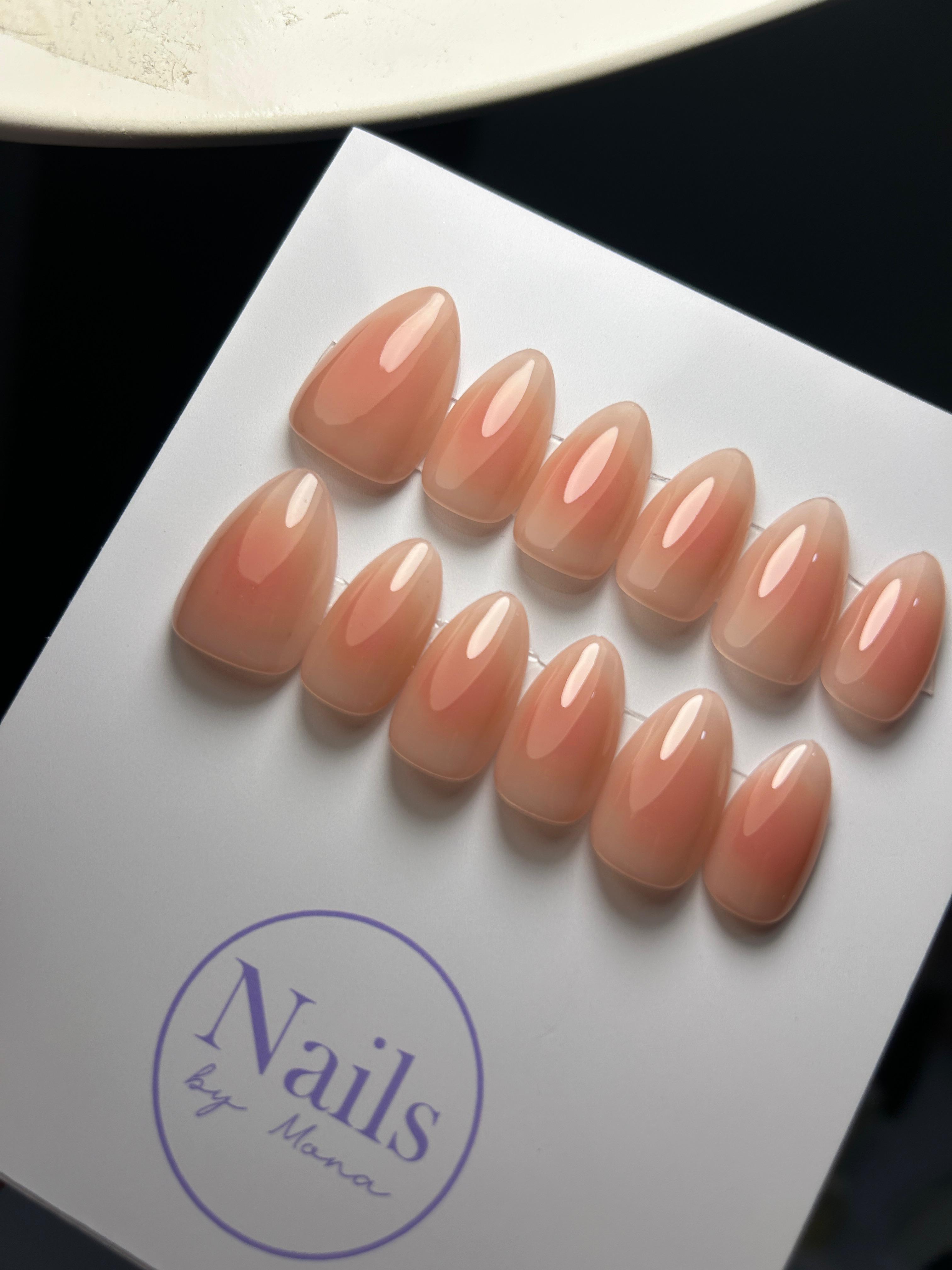 Peach Coral Ombre