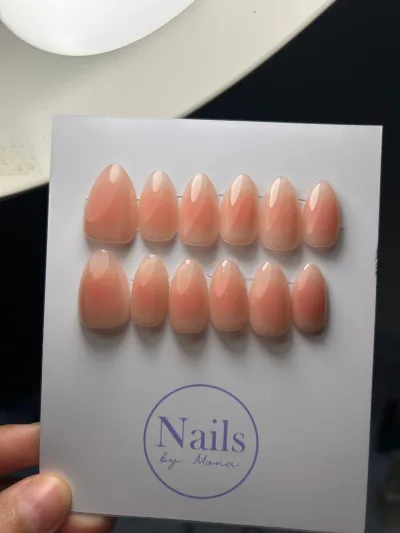 Peach Coral Ombre